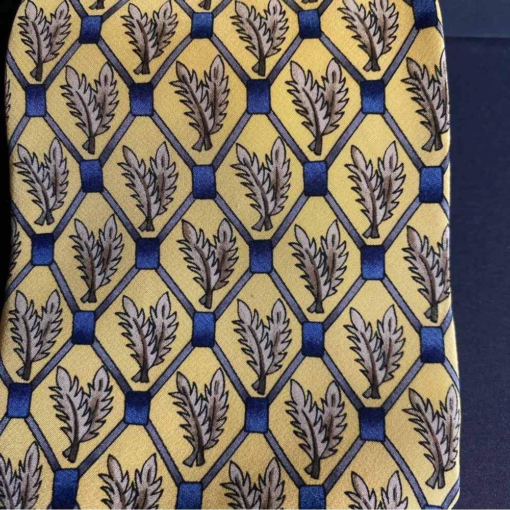 J. Garcia Landscape With An Eye Collection 10 Tie 100% Silk Made In‎ USA EUC